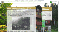 Desktop Screenshot of blecksteinhaus.de